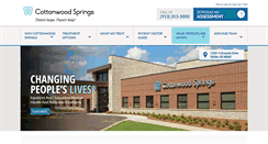 Desktop Screenshot of cottonwoodsprings.com